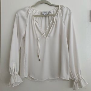 White L’acadmie blouse